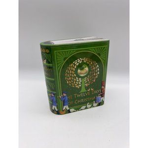 Twelve Days of Christmas Harry London Book Tin Partridge Bird Nutcracker Decor